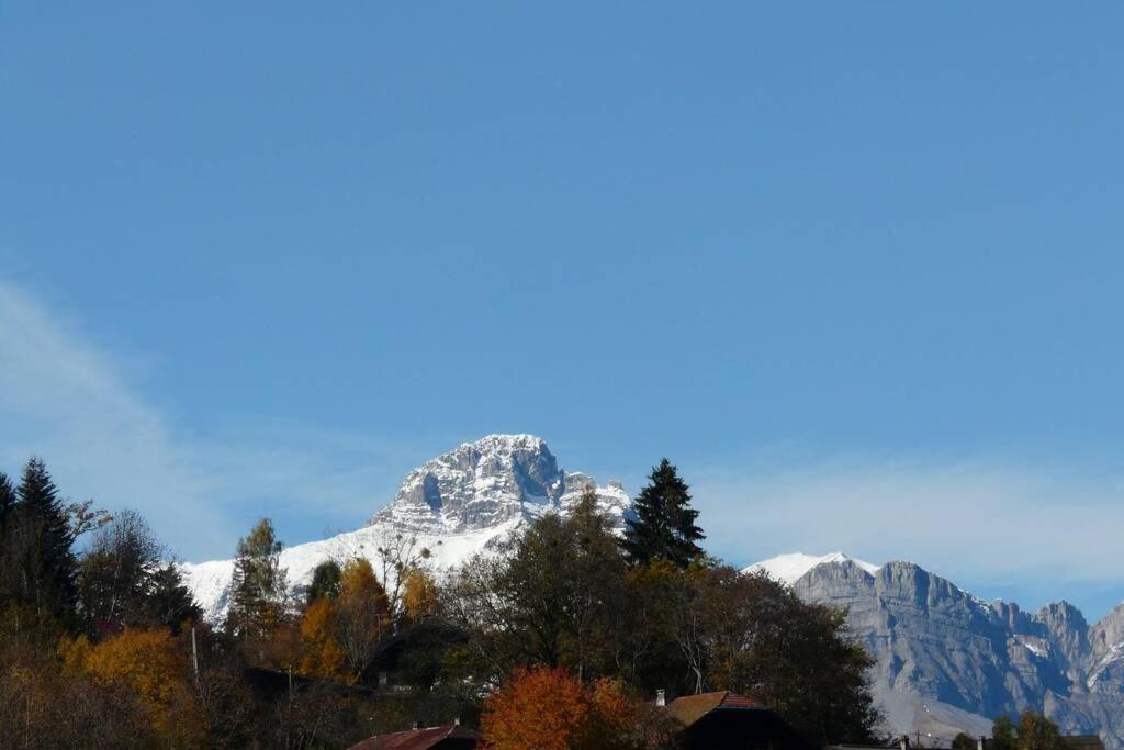 Vue Magnifique: Duplex Ski Retreat with Garage and Wi-Fi Saint-Gervais-les-Bains Exterior photo